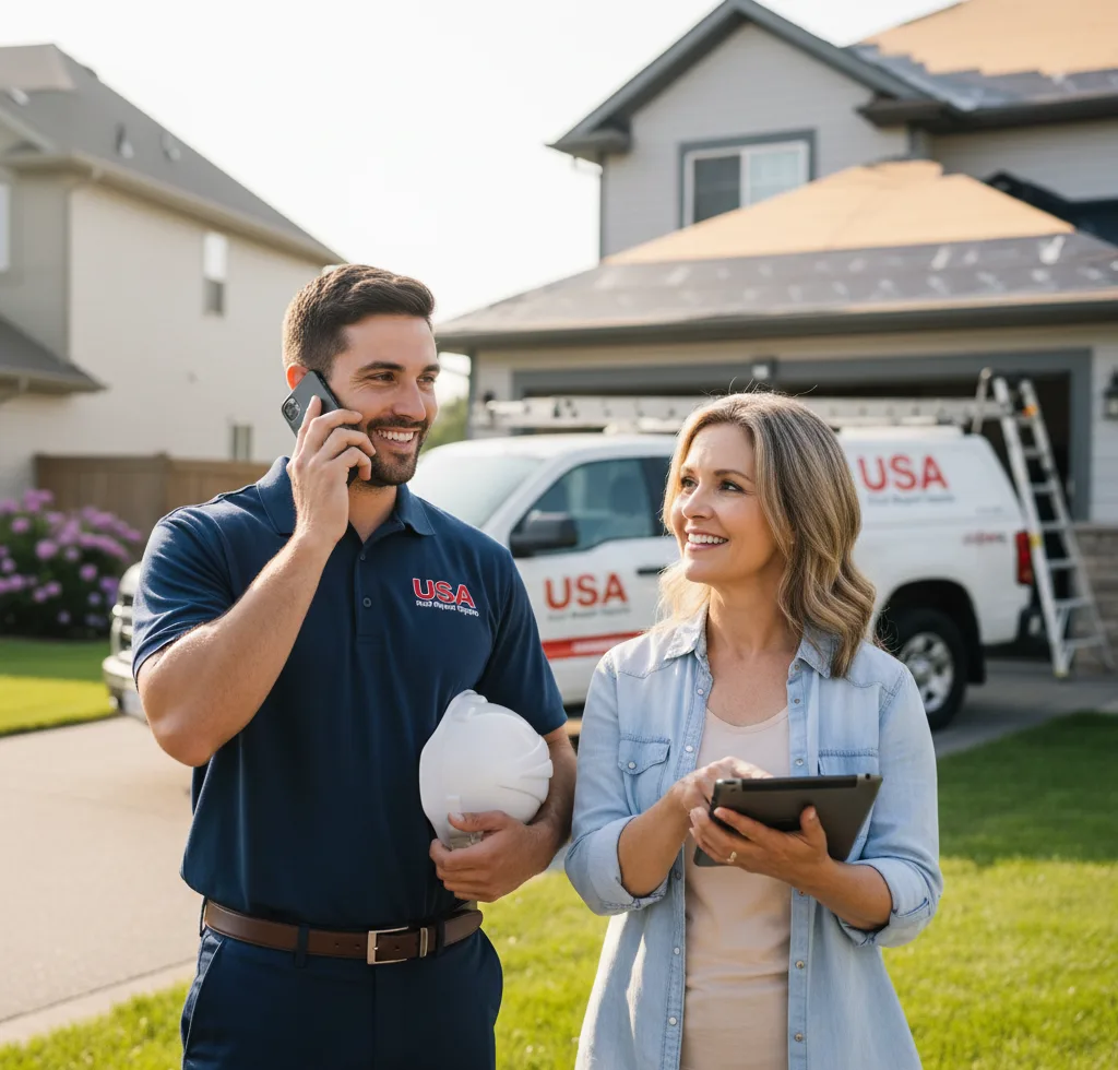 USA Roof Repair Experts customer support in San Angelo